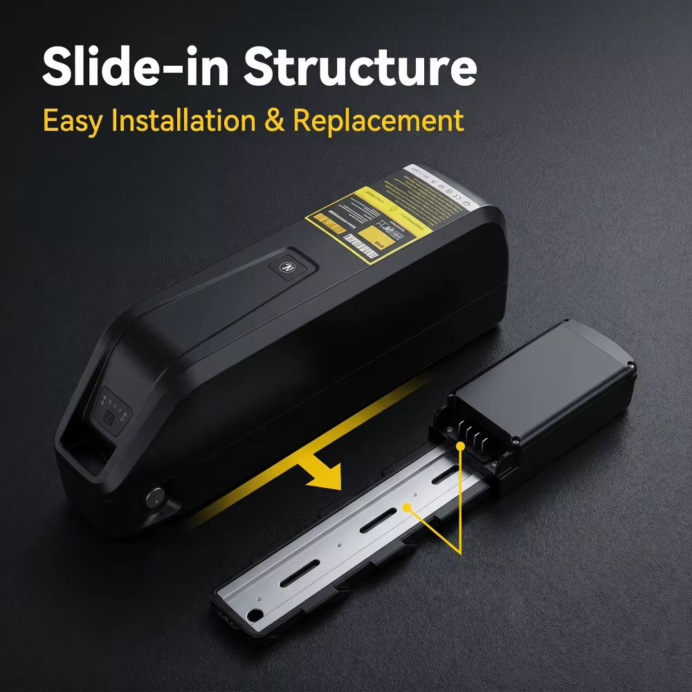 Batterie Hailong pour vélo électrique 48V 36V 20Ah 10Ah