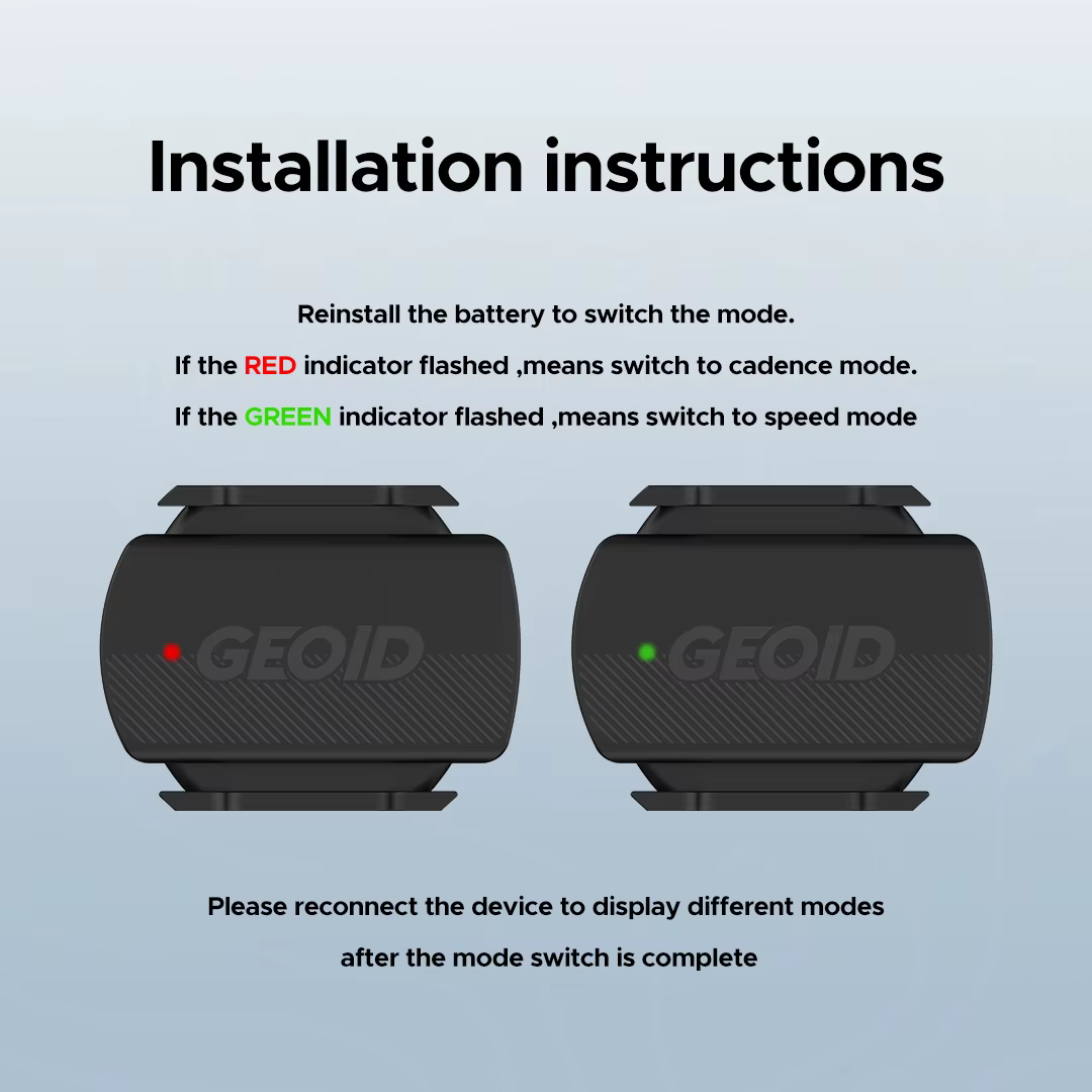 GEOID CS600 capteur intelligent de vitesse et de Cadence de cyclisme Bluetooth 5.0/ANT +