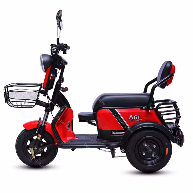 Trottinette Électrique Pliable à Trois Roues pour Adulte