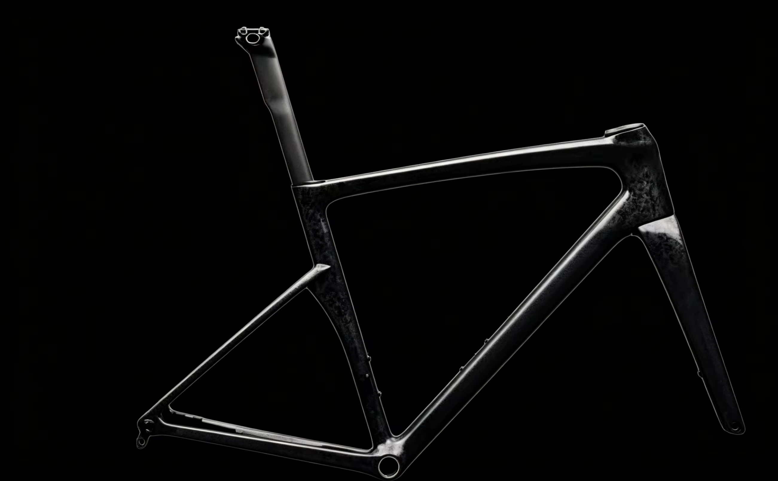 Nouveau cadre de vélo de route 2027 en fibre de carbone intégrale