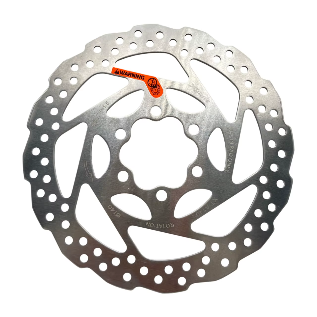 Disque de frein original KuKirin de 140 mm avec vis pour trottinette électrique G2 Master G3 G4