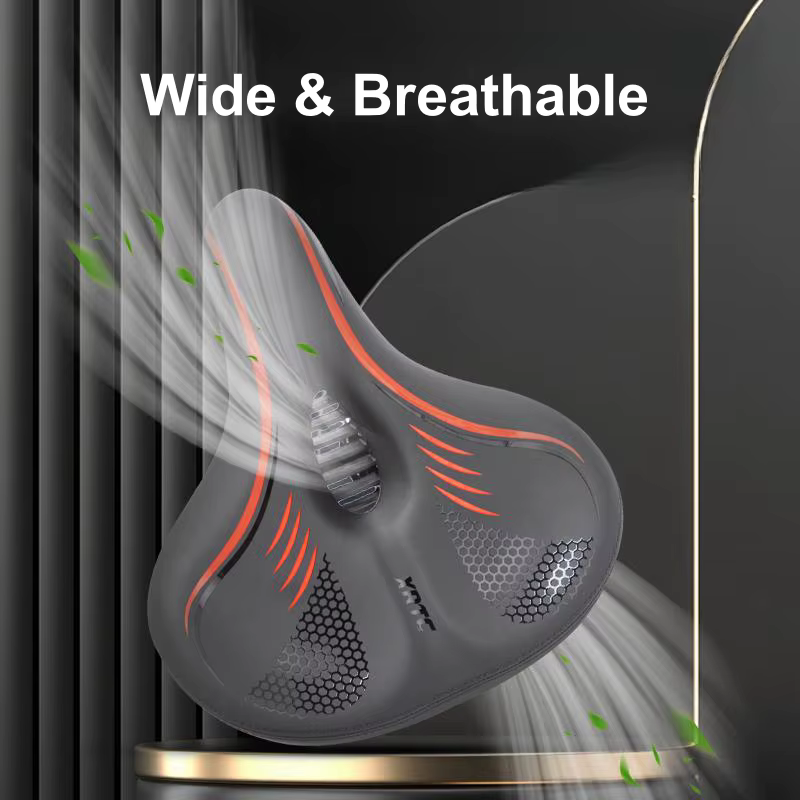 Selle de vélo confortable et surdimensionnée