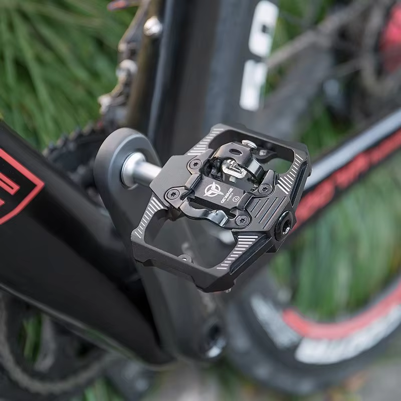 Pédale auto-bloquante GEWAGE à roulement étanche pour VTT