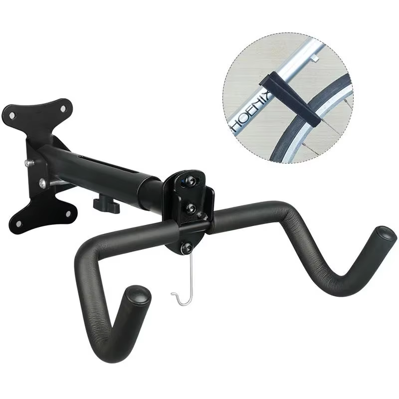 Support mural pliable et réglable pour vélo de route et VTT