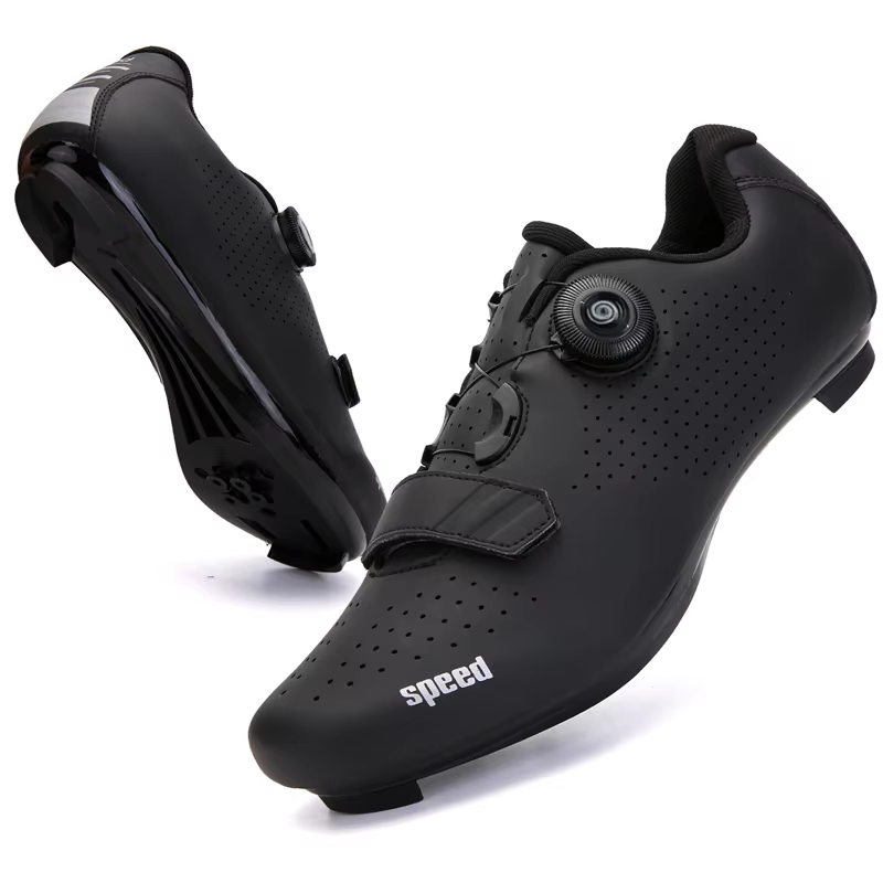 Chaussures de cyclisme vélo de route hommes course vitesse