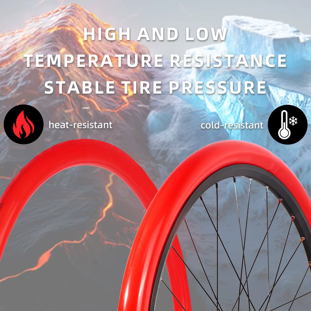 MOTSUV Chambre à air de vélo de route en TPU 700×23-32C