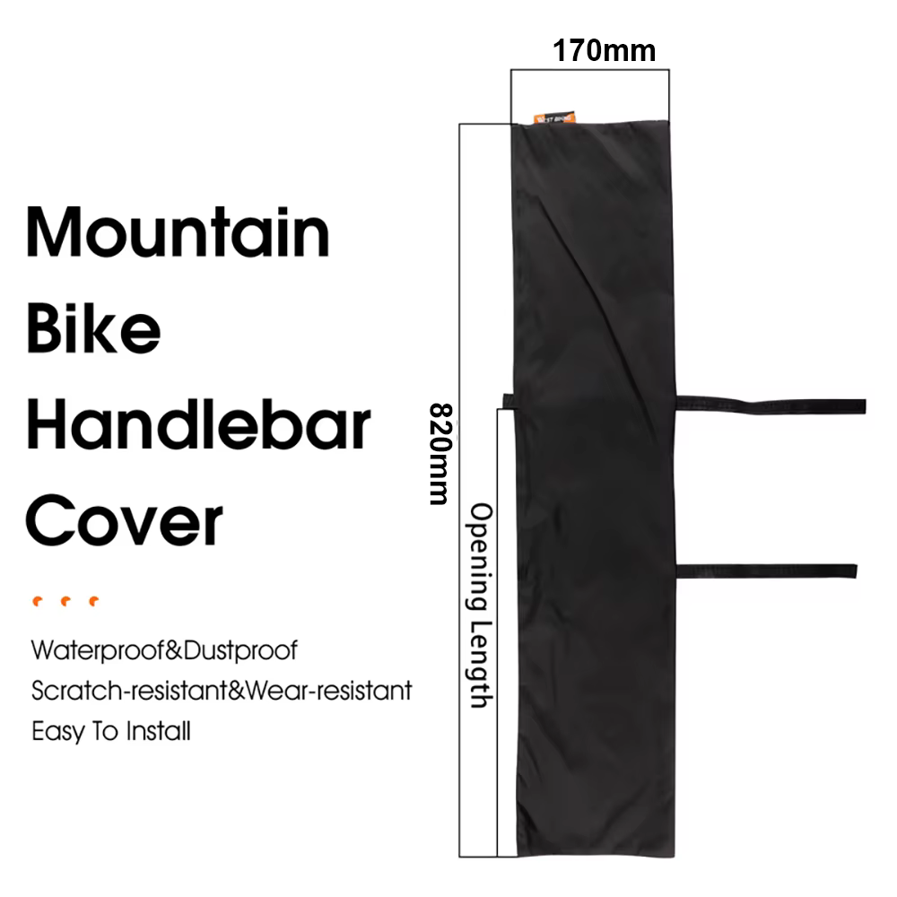 Juste de protection étanche et anti-poussière pour guidon de vélo de route