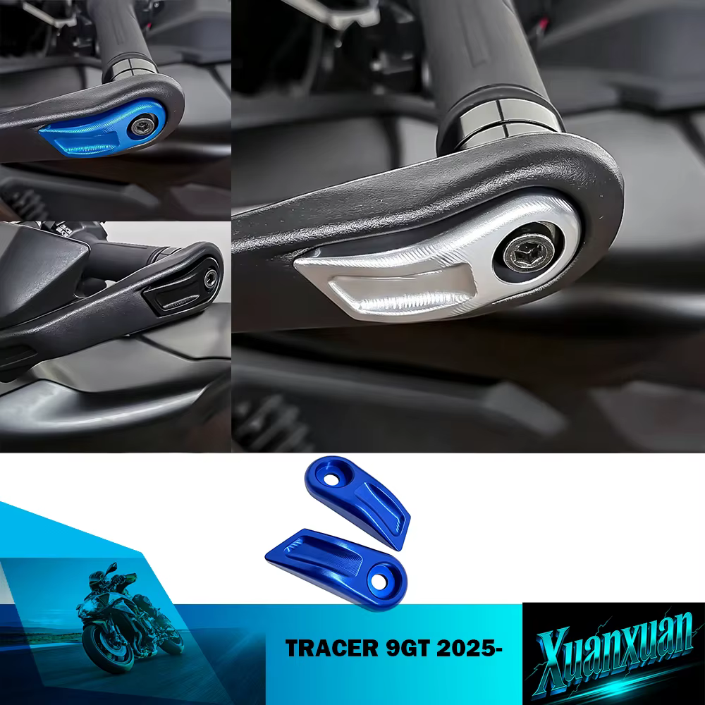 Embouts de guidon Tracecr9 GT pour Tracer 9GT, protège-mains coulissants Tracer9GT 2025-2026, bouchons de protection Y-AMT Tracer 9 GT