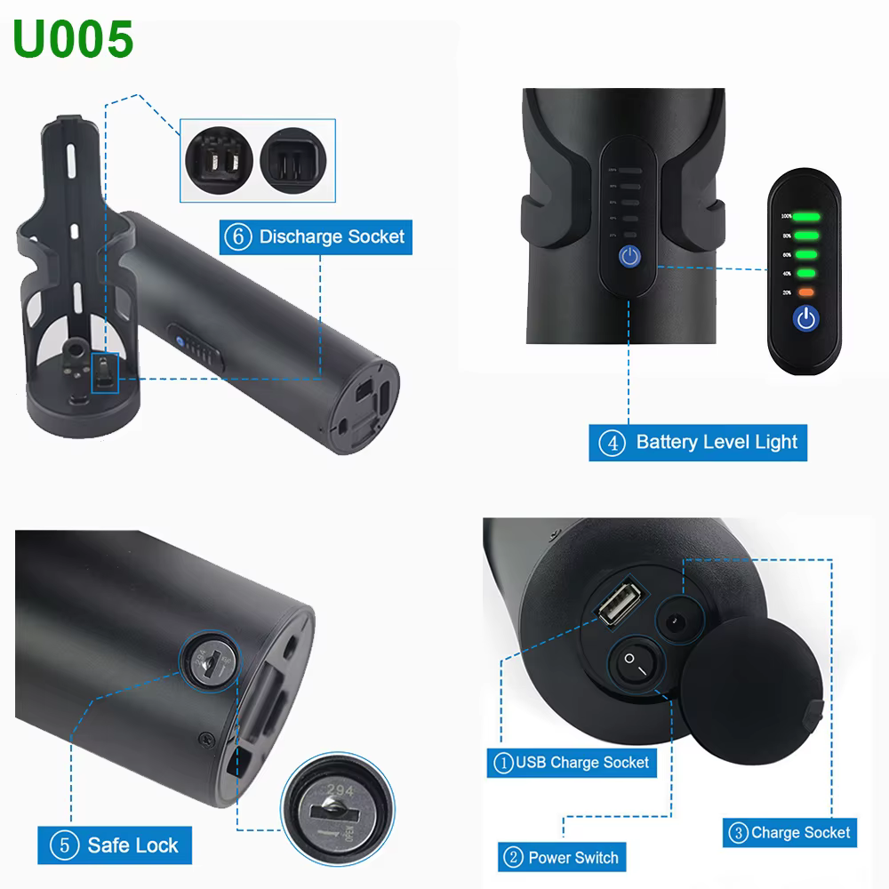 Bouteille eBike batterie 36V 7Ah 9Ah 10.5Ah UPP Grade A Li-ion 18650 Pack pour Bafang TSDZ2 500W 350W 250W moteur de vélo électrique