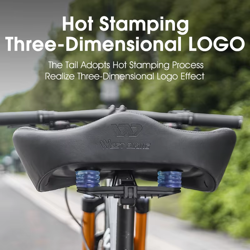 WEST BIKING-Selle ergonomique ultra large confortable pour vélo électrique