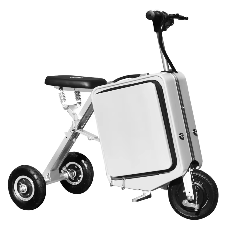 Trottinette Électrique Pliante et Légère à 3 Roues pour Adulte