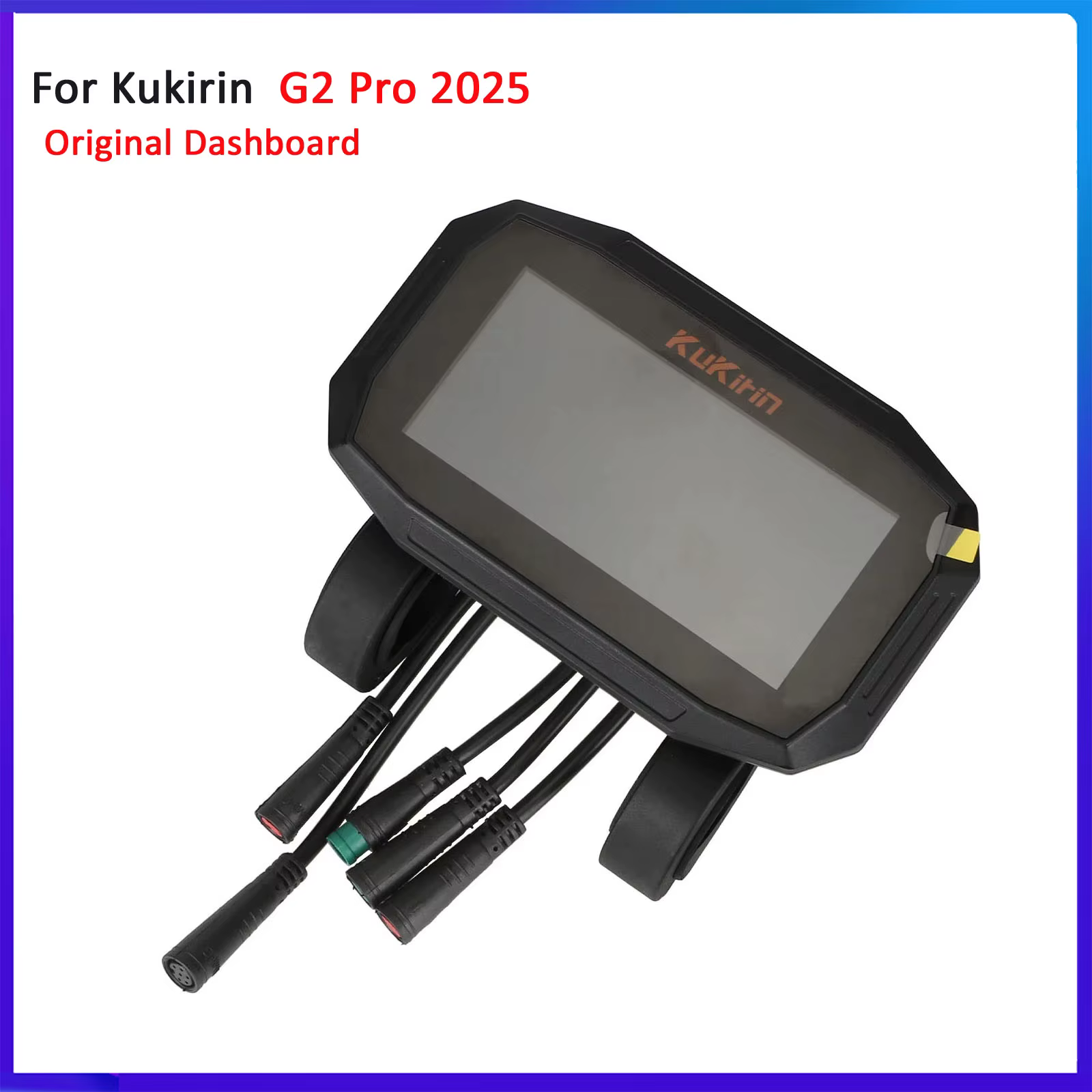 Affichage du tableau de bord d'origine pour trottinette électrique Kukirin G2 Pro version 2025, accessoires d'instrument de communication