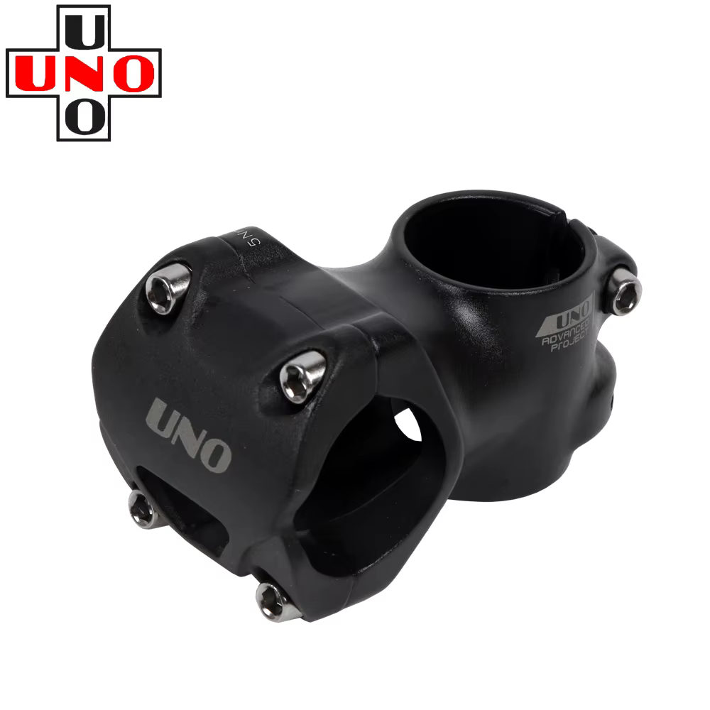 UNO 0 degrés route montagne DH vélo guidon tige en alliage d'aluminium ultraléger 31.8mm * 35/45mm