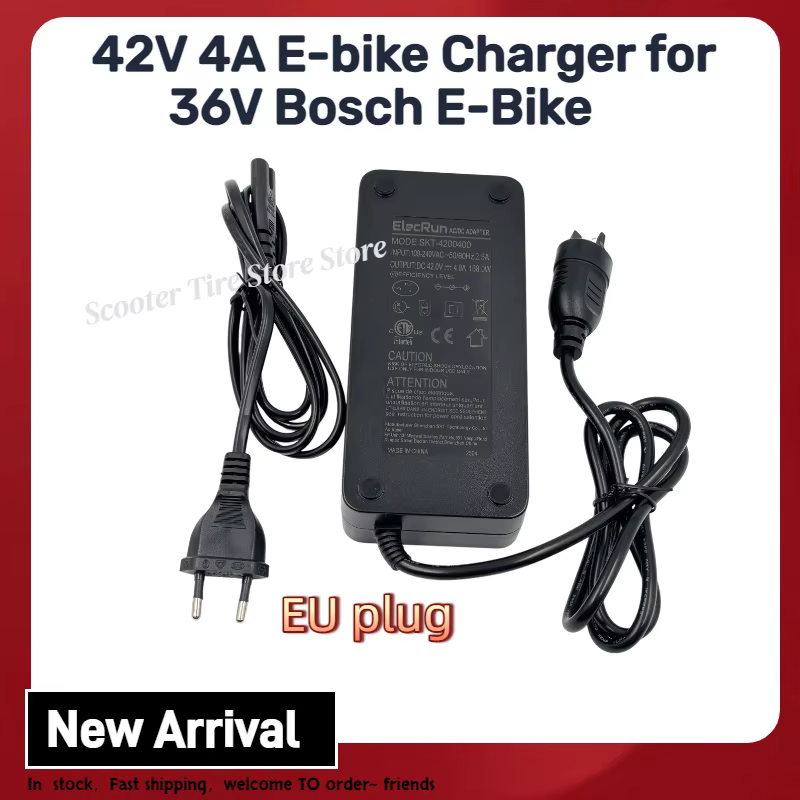 Chargeur de vélo électrique 42V 4a