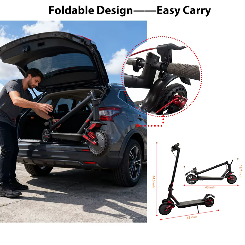 Nouvelle trottinette électrique X6 pour adultes