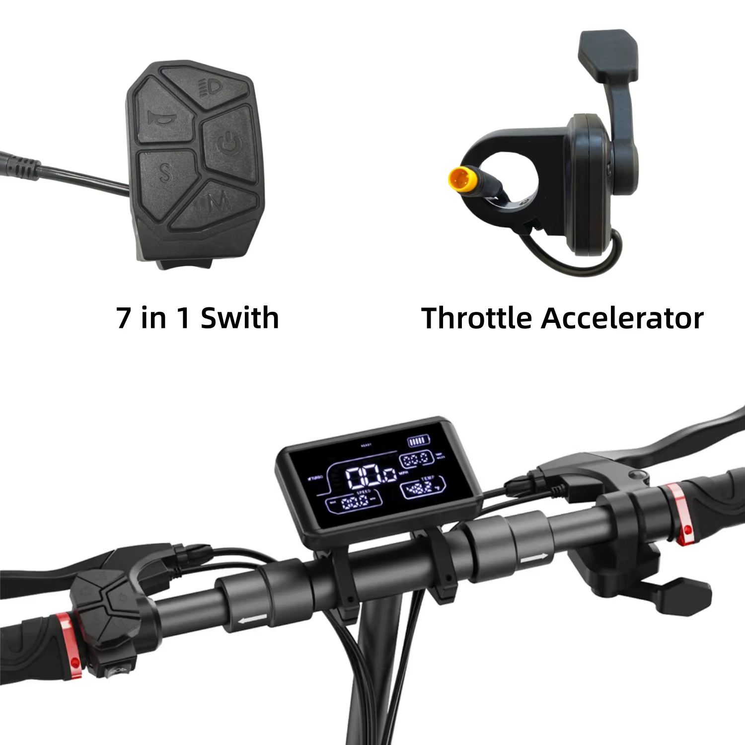 Pièces détachées pour trottinettes iScooter iX3 iX4 : interrupteur d'accélérateur