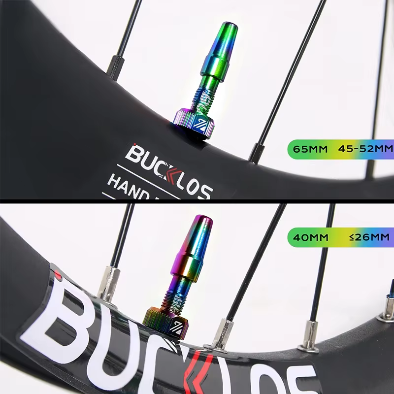 BUCKLOS – Valve Tubeless Presta pour vélo