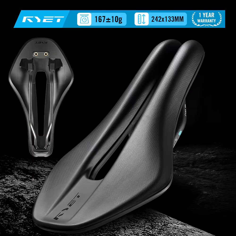 Selle de Triathlon RYET TT01 3D VCM à Nez Court
