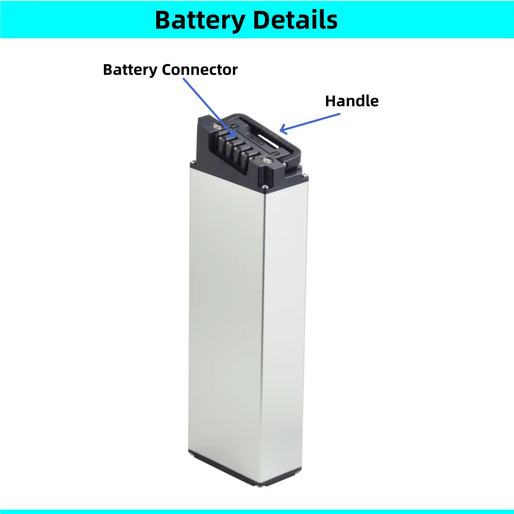 Batterie de vélo électrique pliante Onebot S6 16 "16 pouces 36v 6.4Ah 7Ah