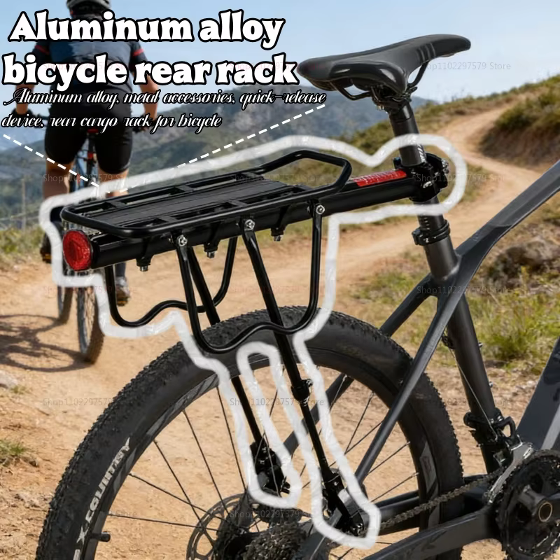 Porte-bagages arrière pour vélo de montagne