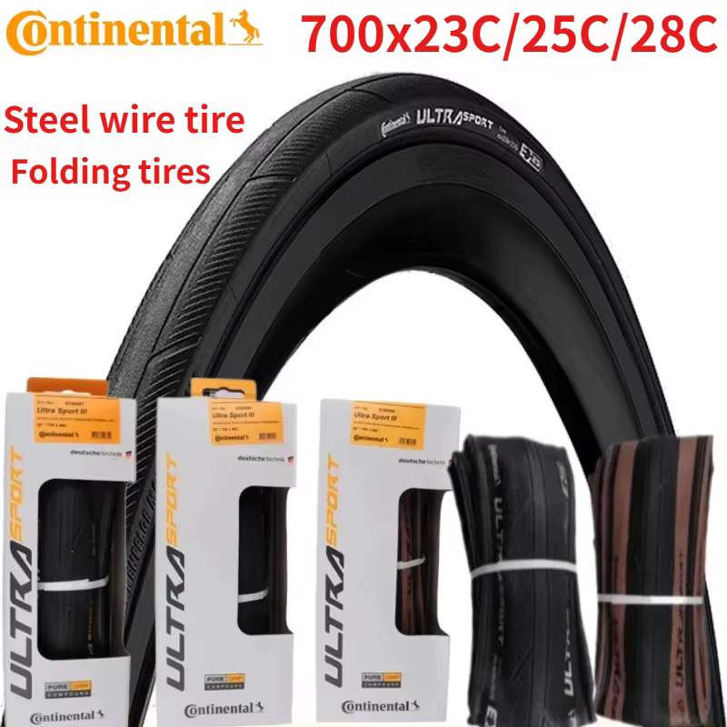 Pneus de vélo de route Continental ULTRA SPORT III 700x23C/25C/28C