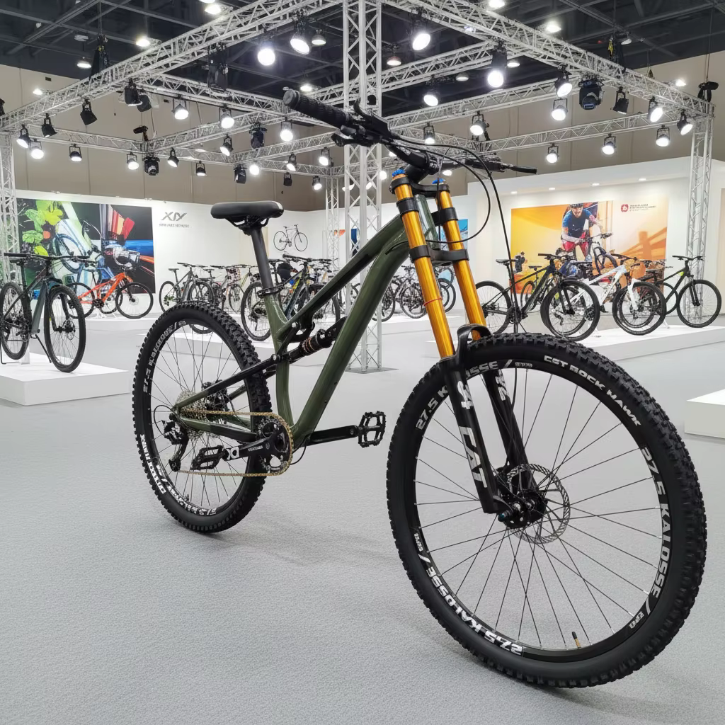 Kalosse vélo à Suspension complète en alliage d'aluminium cadre à queue souple 26/27