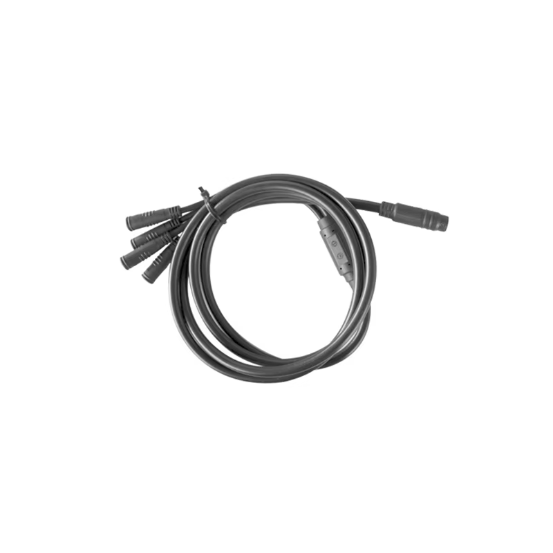 Câble étanche pour vélo électrique Julet 1 à 4 câble principal 8 broches pour afficher l'accélérateur de frein accessoires de vélo électrique