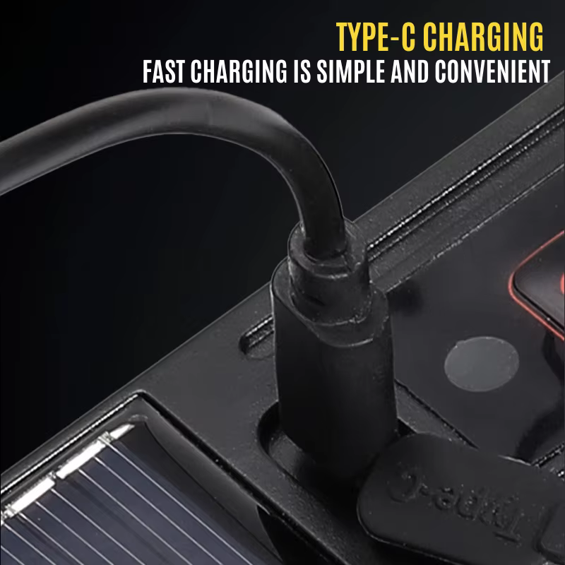 Feu de vélo à détection de lumière