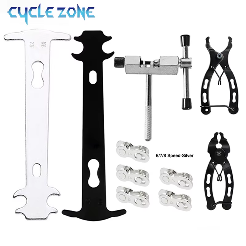 Ensemble d'outils d'entretien de chaîne de vélo