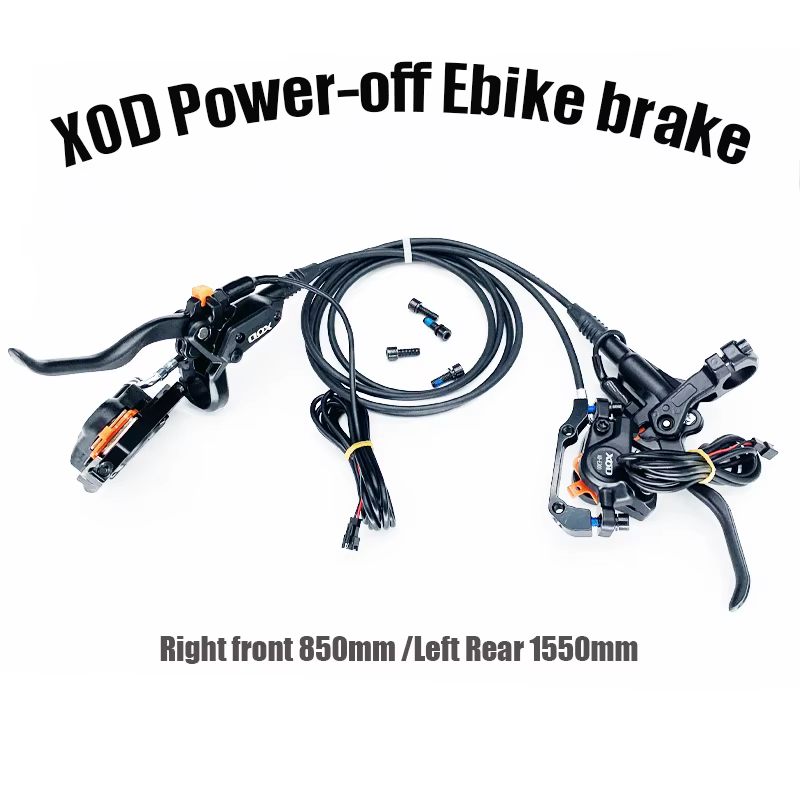 Vélo électrique pliable XOD E-300 VTT avec frein à disque hydraulique et coupe-circuit intégré pour étrier
