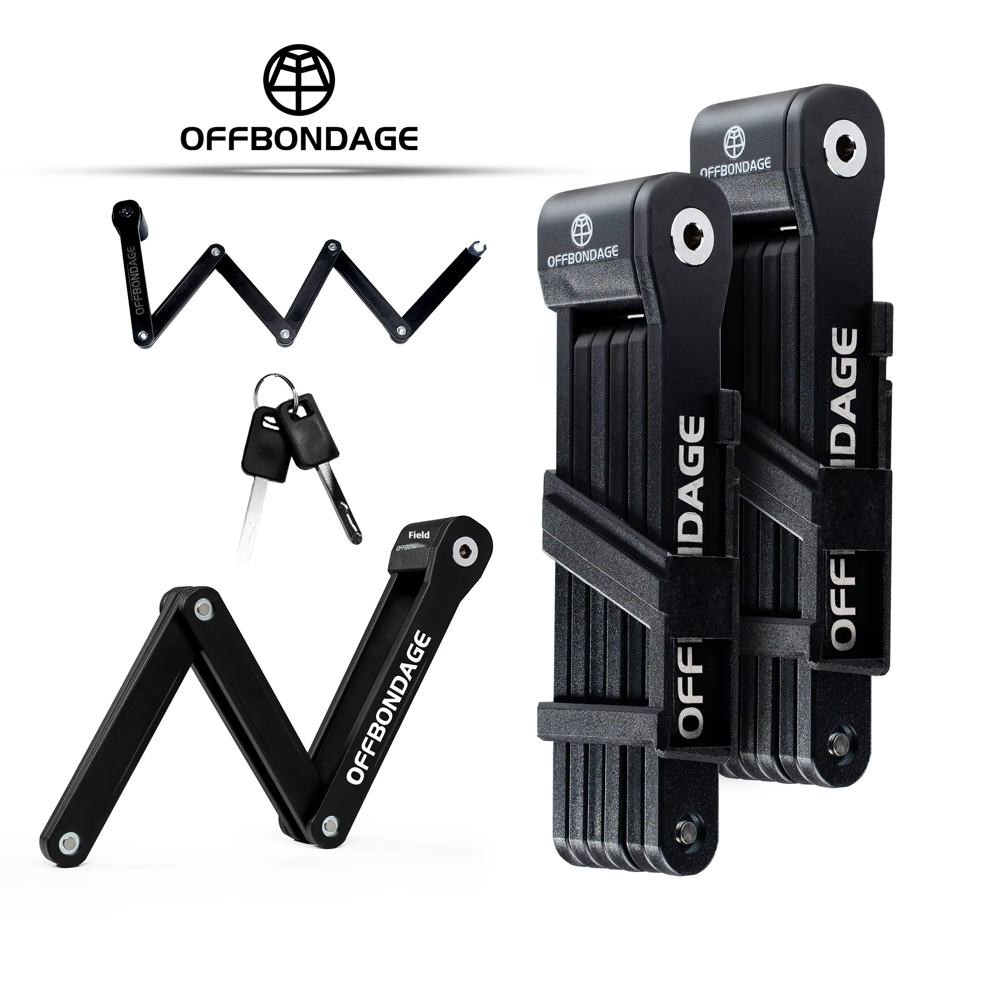 Antivol pliable OFFBONDAGE pour vélo