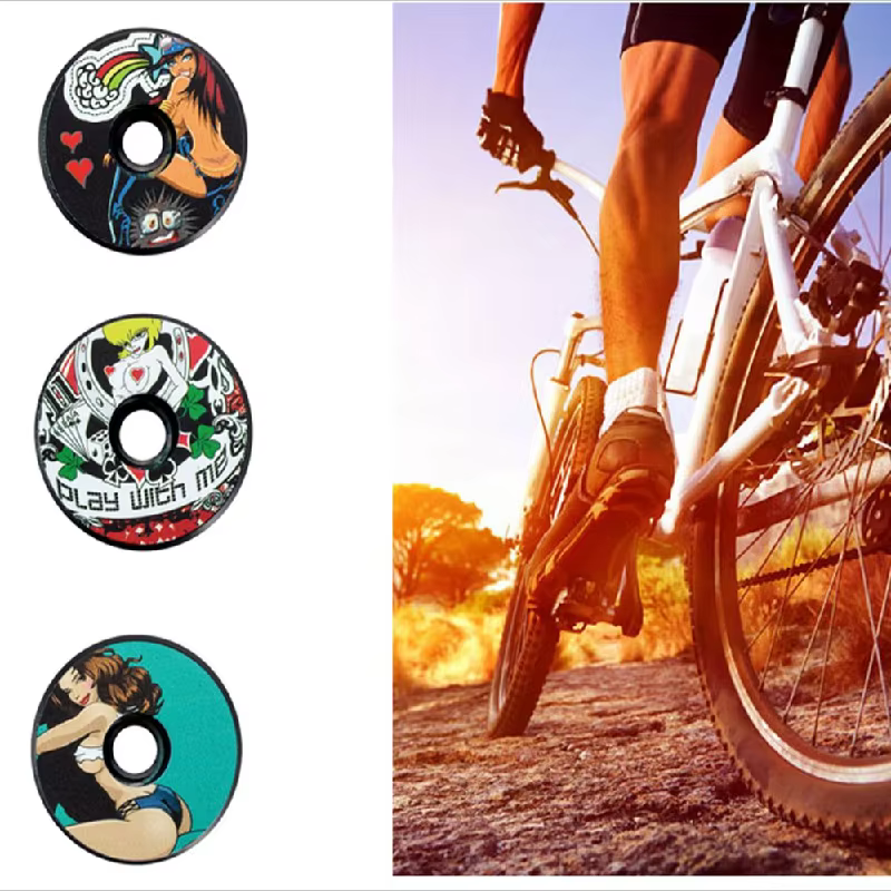 Capuchon supérieur de casque de vélo 1-1/8 pouces