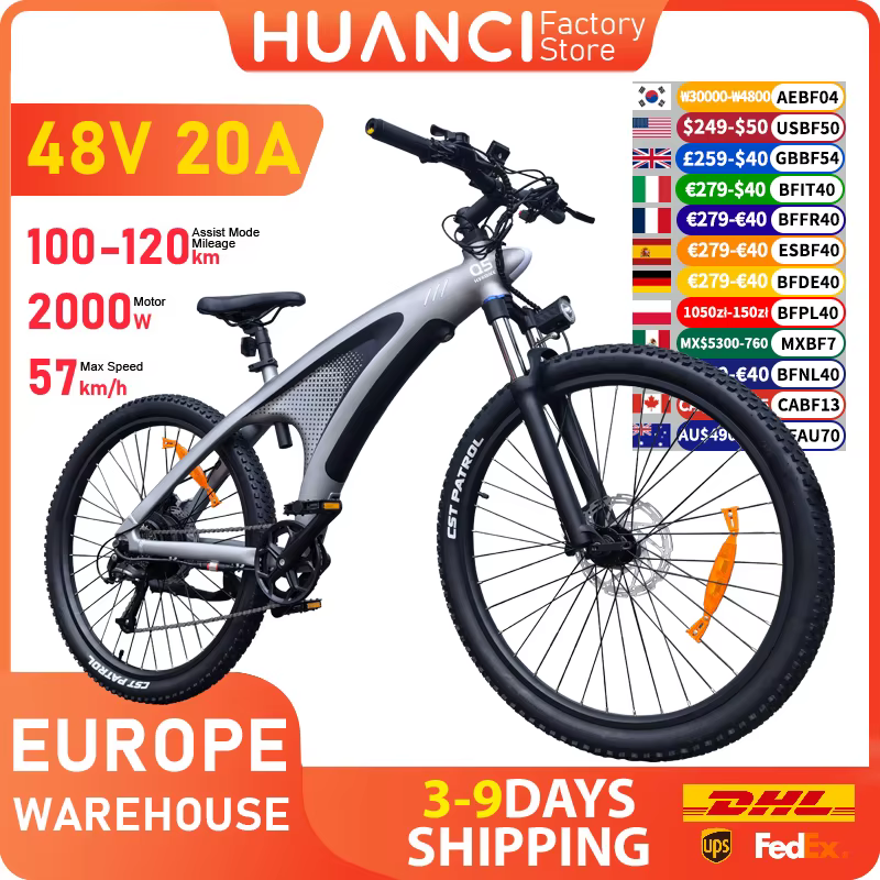 Vélo électrique HUANCI Q5 pour adultes