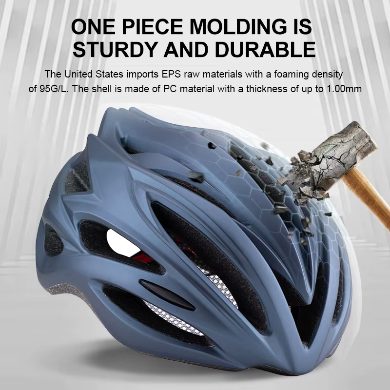 Horntour nouveau casque de vélo avec feu arrière ultraléger