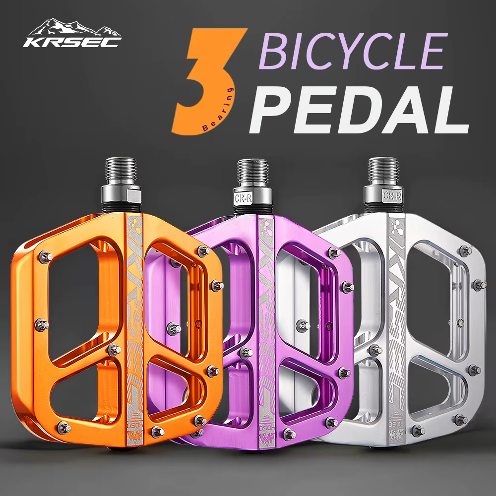 Pédales de vélo VTT pédale 9/16 pouces plate-forme