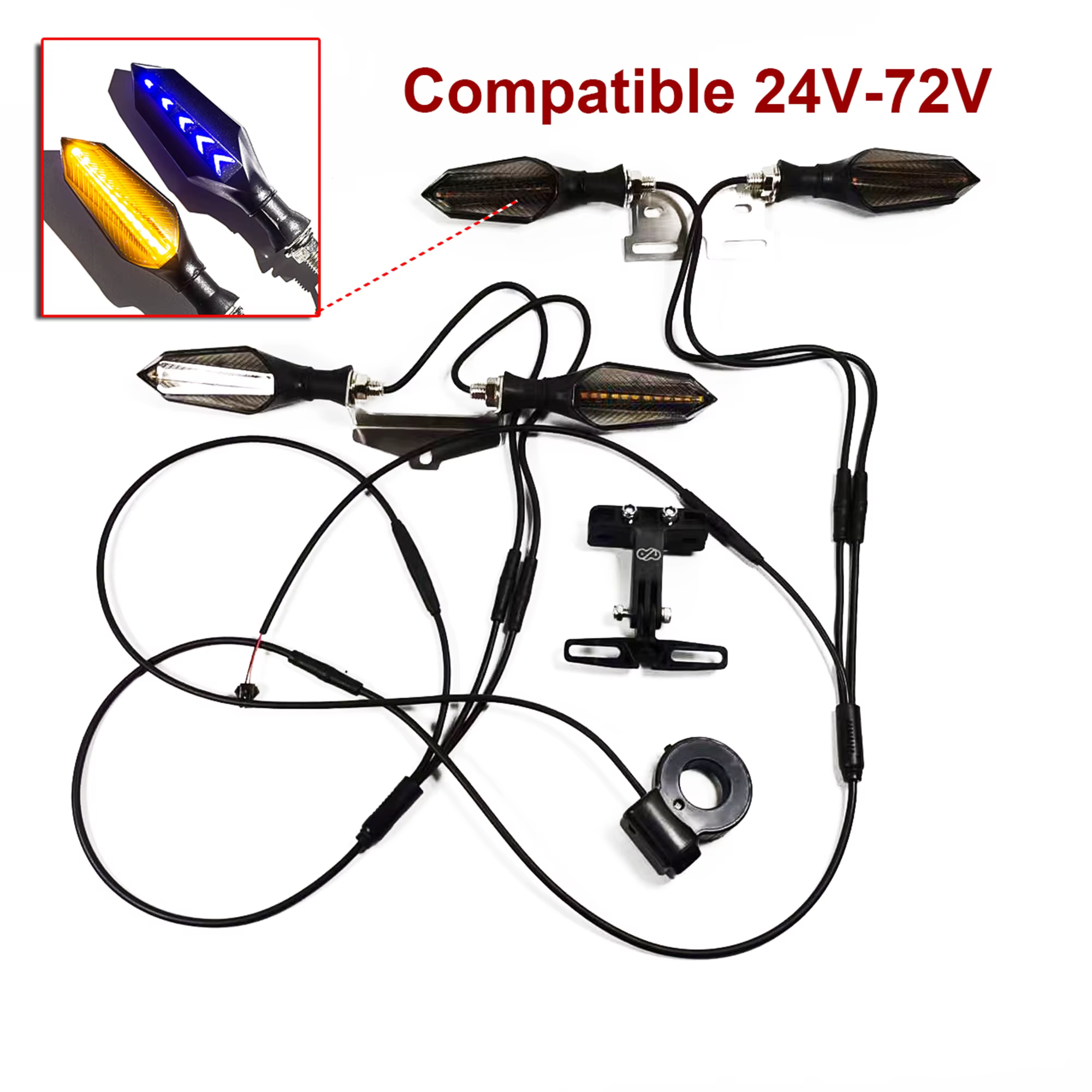 Kit de clignotants de vélo électrique IGO-E