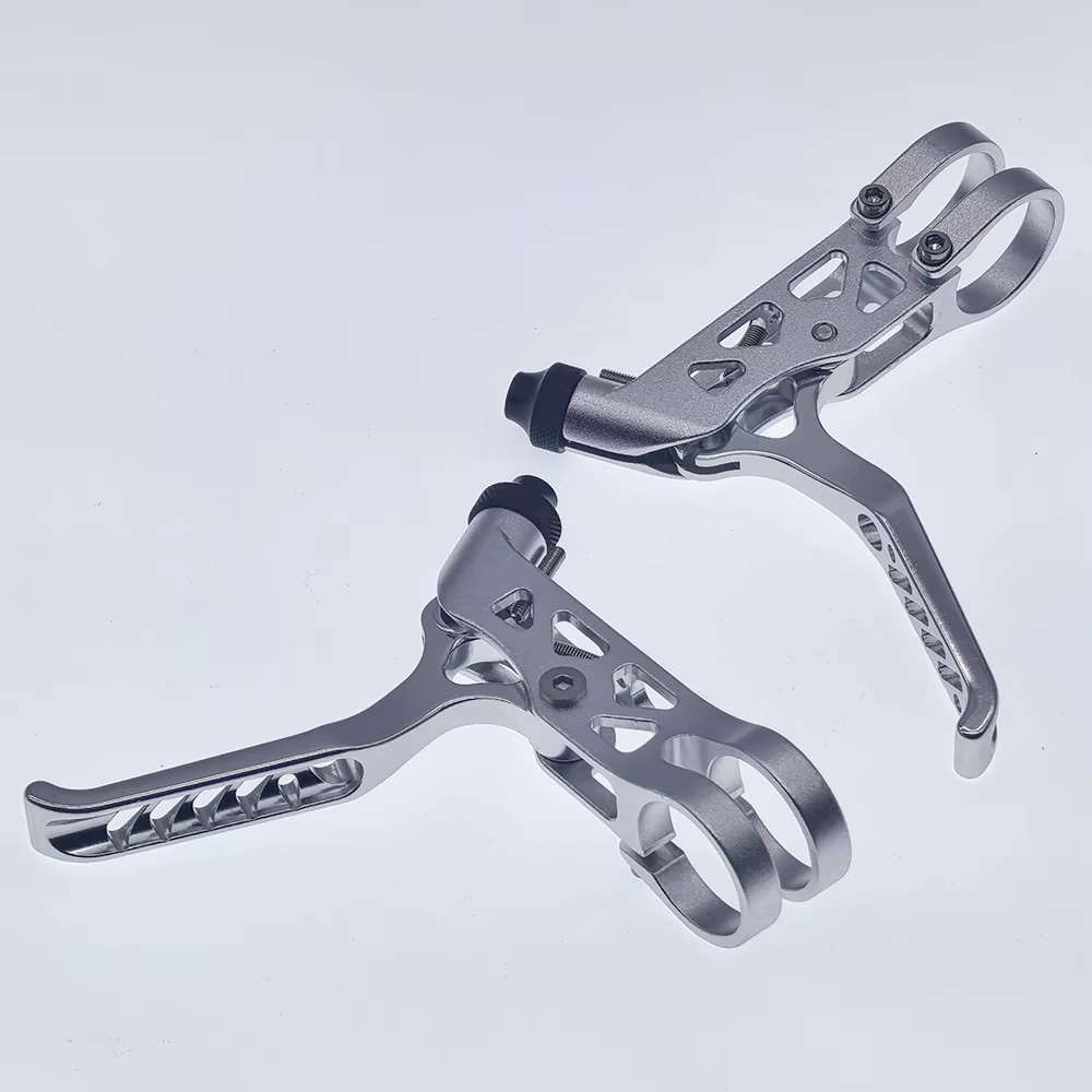 Levier de frein spécifique pour vélo pliant, pour brompton dahon et autres vélos pliants en alliage d'aluminium creux léger grand angle