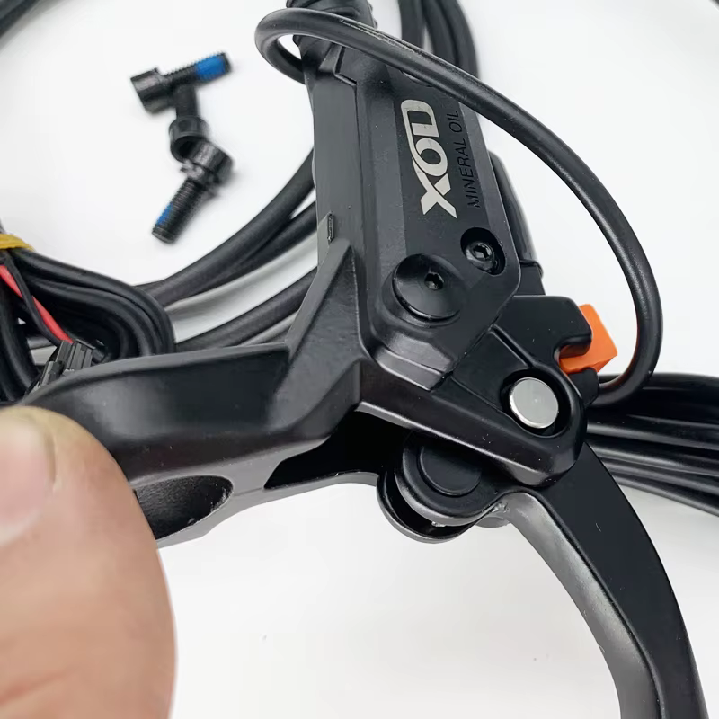 Vélo électrique pliable XOD E-300 VTT avec frein à disque hydraulique et coupe-circuit intégré pour étrier