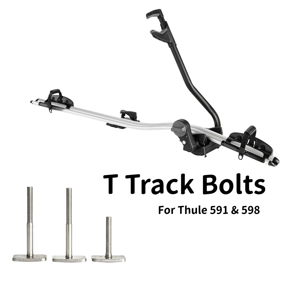 Kit complet de 3 boulons de fixation pour porte-vélos de toit Thule 591 598 Pro Ride Campervan