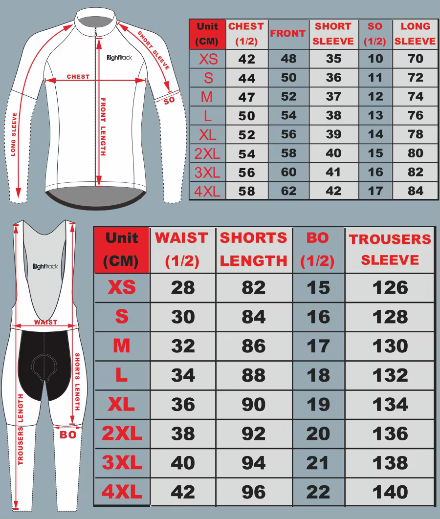 Maillot de cyclisme d'hiver pour homme