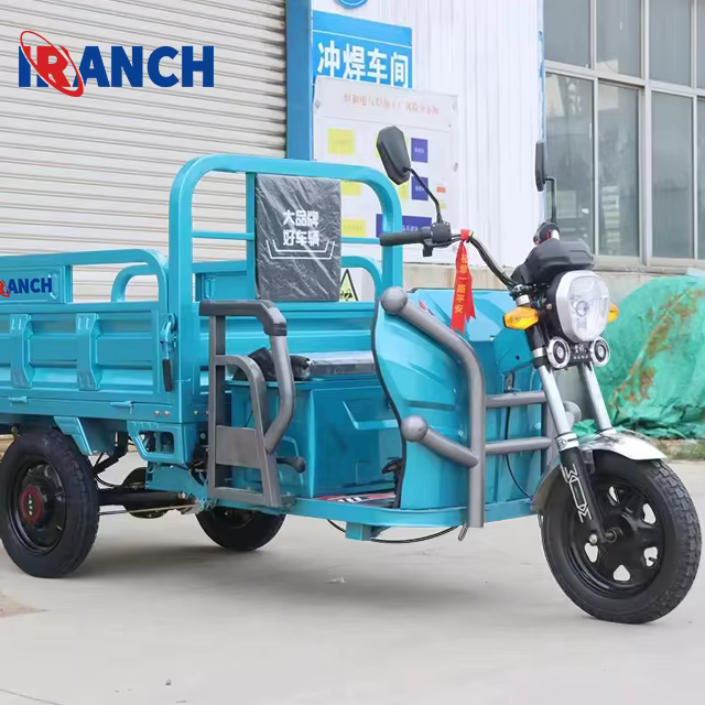 Vélo électrique à trois roues de haute qualité avec panier ouvert