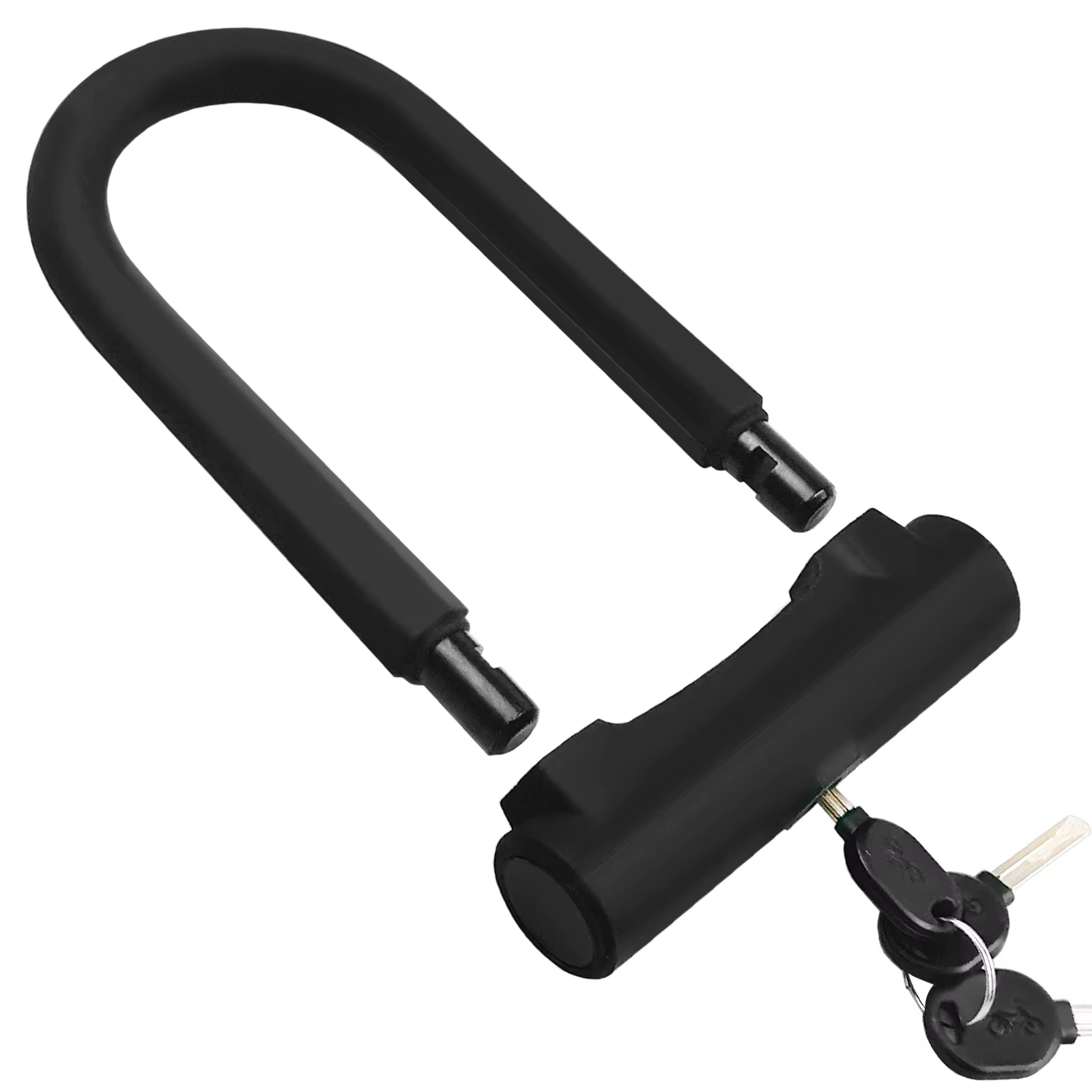 Serrure de vélo robuste en U, serrure sécurisée avec support de montage, antivol en forme de U