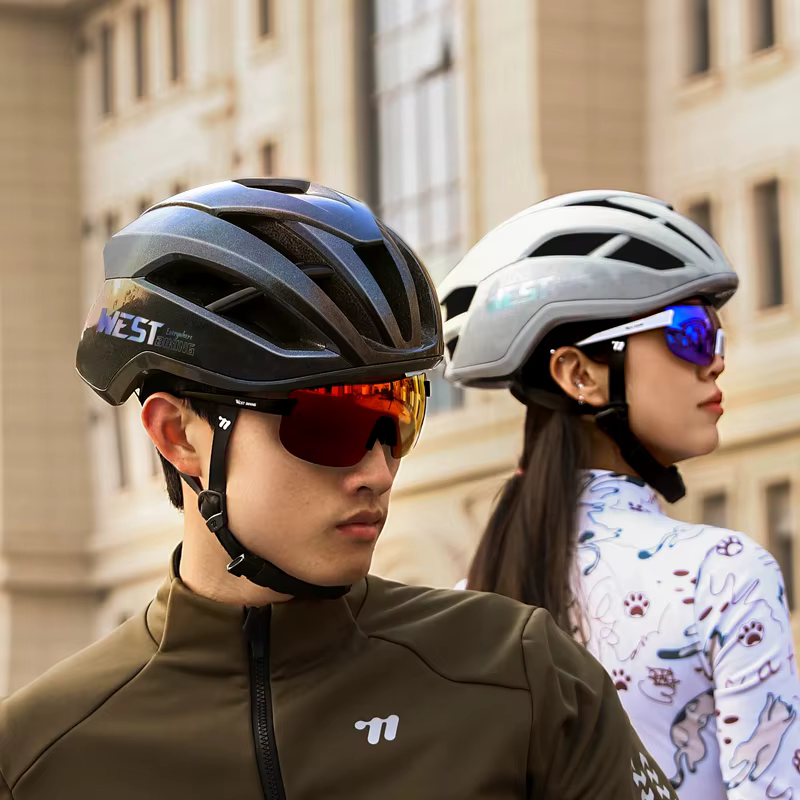 WEST BIKING casque de cyclisme intégré aérodynamique respirant