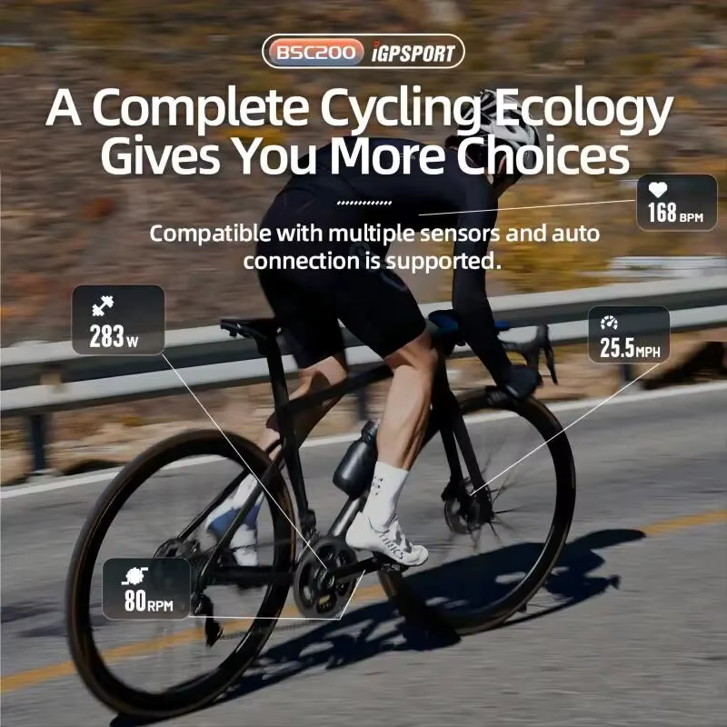 Ordinateur de vélo GPS BSC200