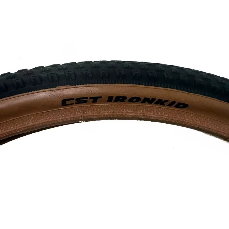 Pneu de vélo pliable CST 20 pouces C1820D/C1959, 406 20×1.75/1.95, pneu rétro avec flanc brun, 60TPI