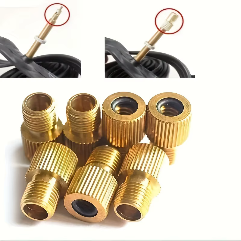 Convertisseur de valve de vélo 4 pièces