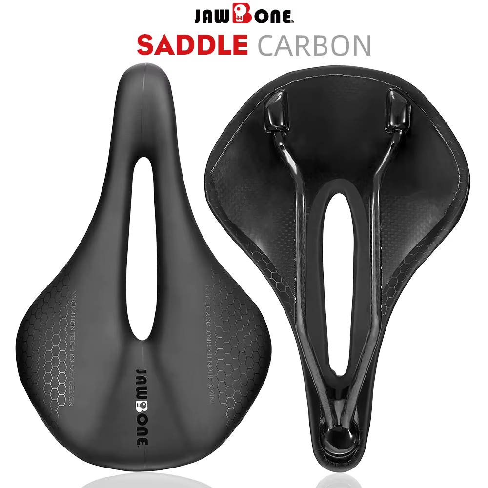 Selle de vélo entièrement en carbone