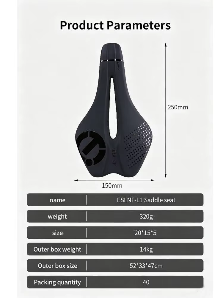 ESLNF Selle de vélo universelle creuse