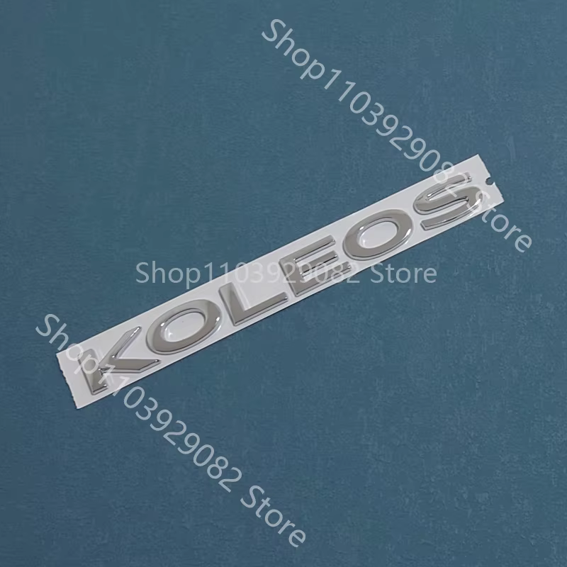 KOLEOS KADJAR lettre mot Badge autocollant coffre arrière capot calandre Logo emblème décalcomanie pour Renault voiture accessoires