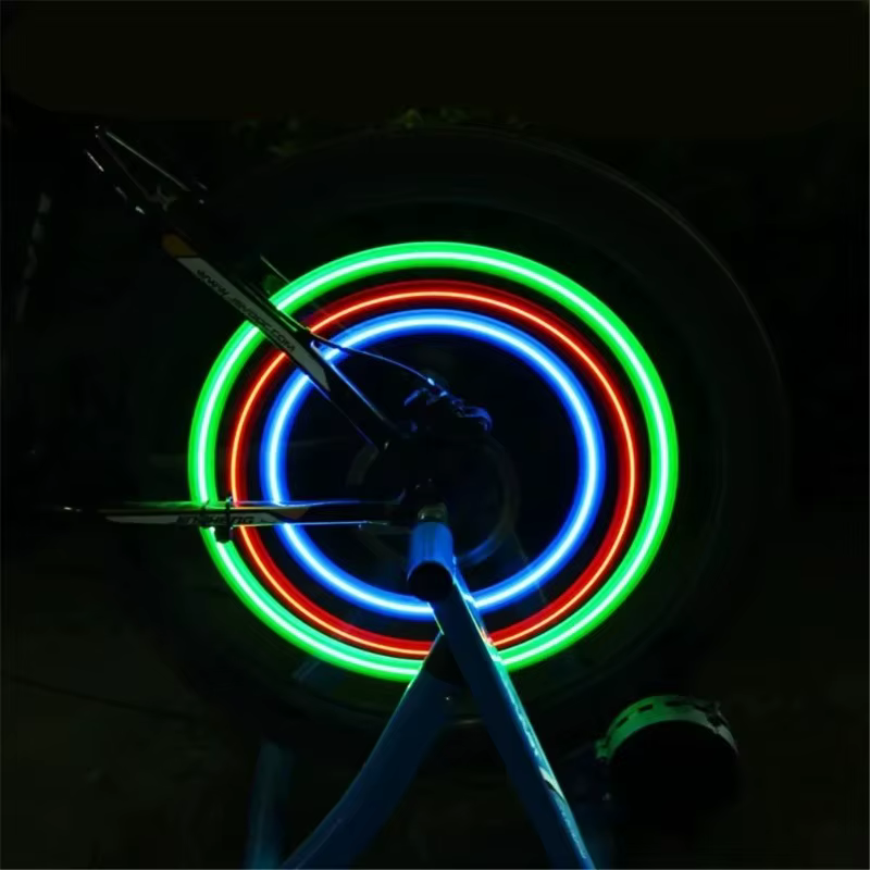 Feux de rayons de vélo étanches et brillants